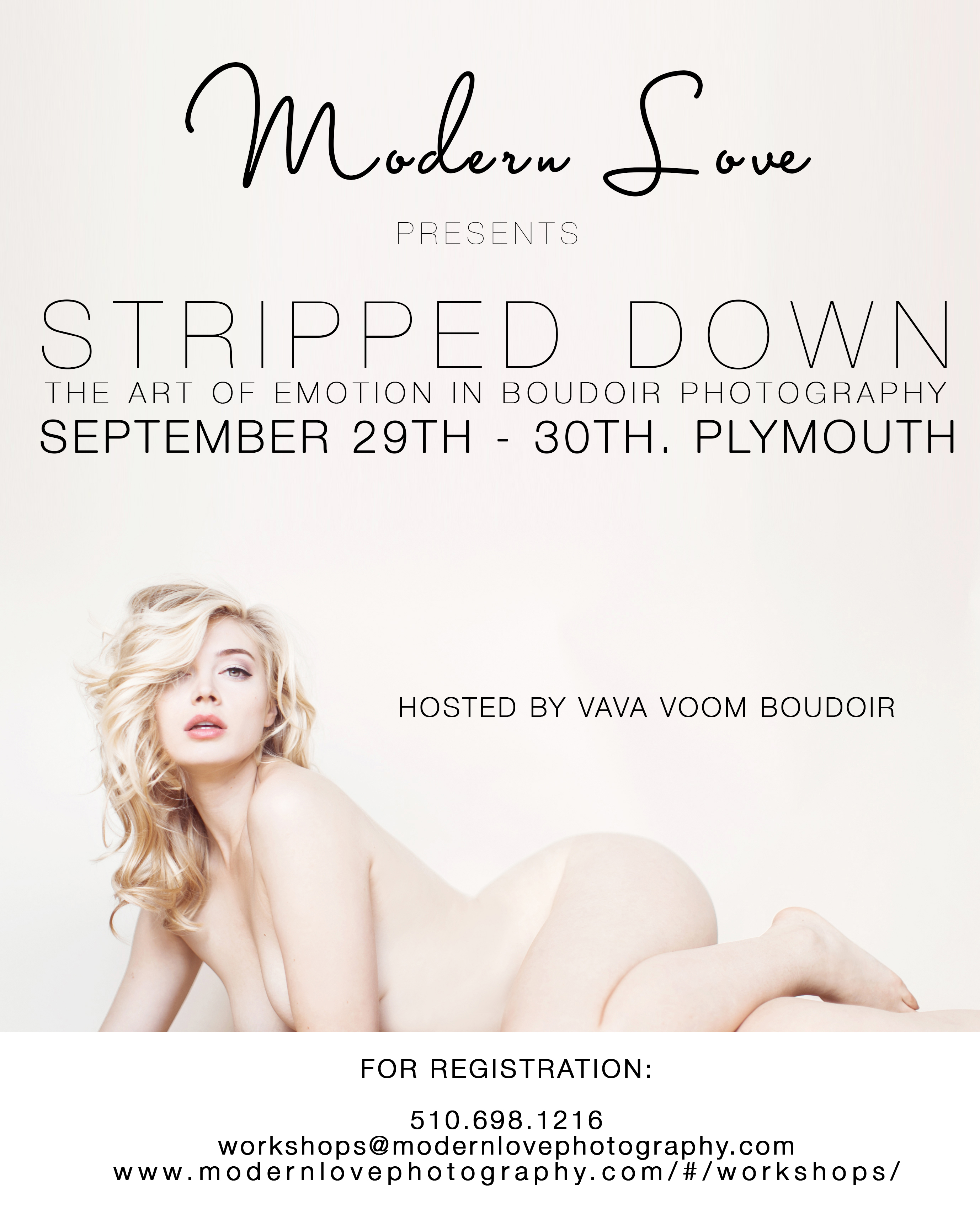 VaVa Voom Boudoir is hosting Modern Love Photography